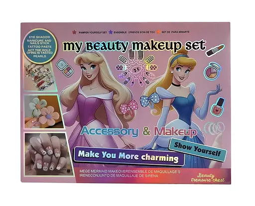 Дитяча косметичка-шкатулка Принцеси з аксесуарами (LK3107) - фото 4