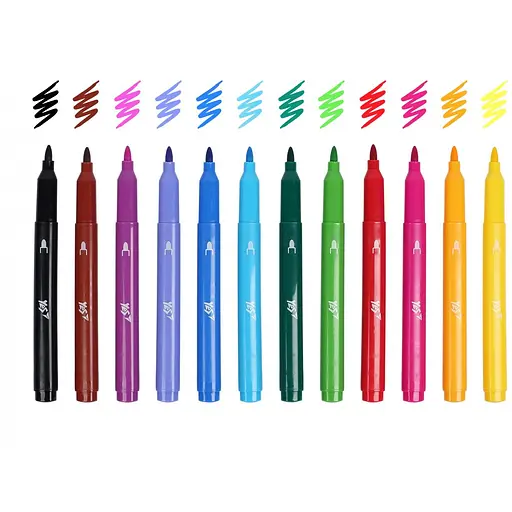 Фломастеры Yes Minecraft 12 цветов (650590) - фото 5