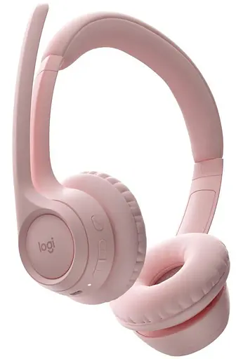 Гарнітура Logitech Zone 300 Wireless Bluetooth Headset Rose (981-001412) - фото 3