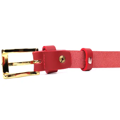 Ремінь шкіряний Grande Pelle для жінок 120х2 см яскравий тонкий acs0029638 - фото 7