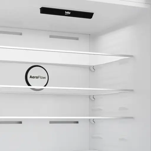 Холодильник Beko с нижней морозильной камерой 193x83x76 холод.отд. 400 л мороз.отд. 170 л 2дв. А+ NF HarvestFresh инвертор нерж - фото 4