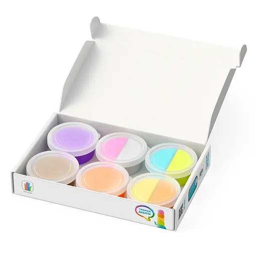 Набір пластиліну що самостійно твердіє Ліпака Файні Морозивка Тепльодик Торнадик Чоко Бро (60056-UA01) - фото 2