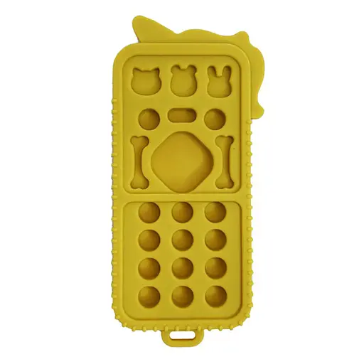 Силиконовый прорезыватель пульт "Единорог" MGZ-0425(Yellow) - фото 2