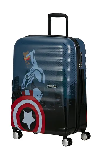 Чемодан 67 См American Tourister WAVEBREAKER DISNEY CAPITAN AMERICA CITY 67х47х26 31C*03020 - фото 4