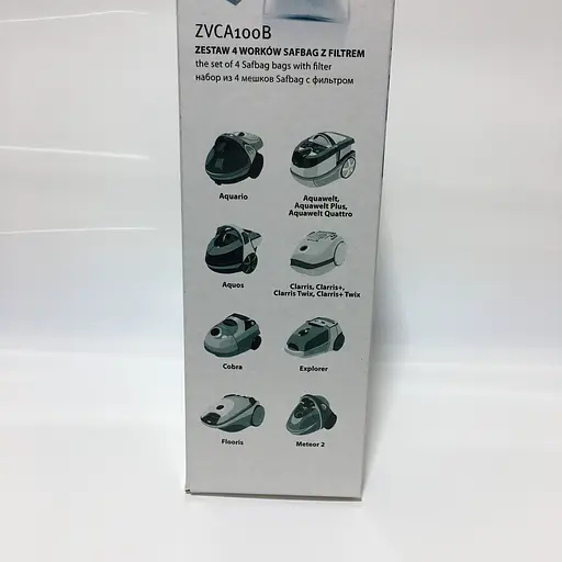 Набір мішків ZVCA100B (49.4000) для пилососу Zelmer Aquawelt, Aquario, Aquos, Clarris, Voyager Twix, Flooris, - фото 7