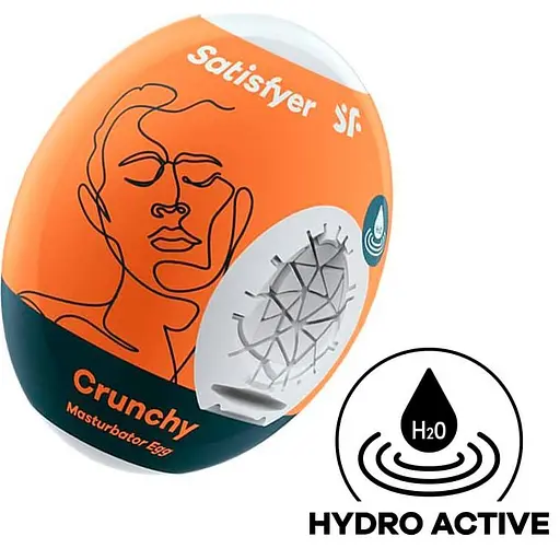 Мастурбатор-яйцо Satisfyer Masturbator Egg Crunchy (SO5525) [96195] - фото 3