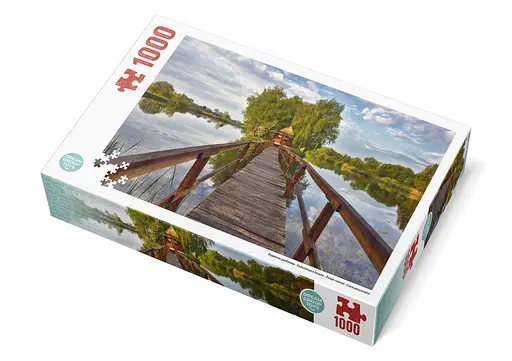 Пазл "Будиночок рибалки" 1000 елементів TRFL_UA/6 DGT-PUZZLE, в коробці (4820266221430) - фото 7