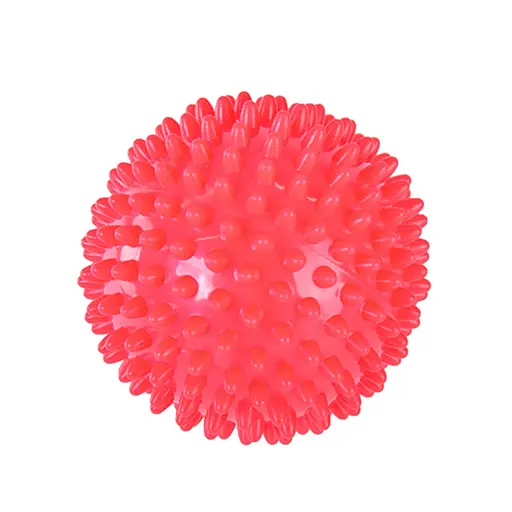 Мяч массажный RB2221 размер 9 см, 110 г красный