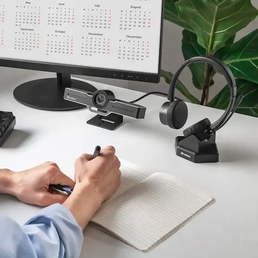 Гарнитура Sandberg Wireless Office Headset Pro+ Bluetooth Black - фото 6