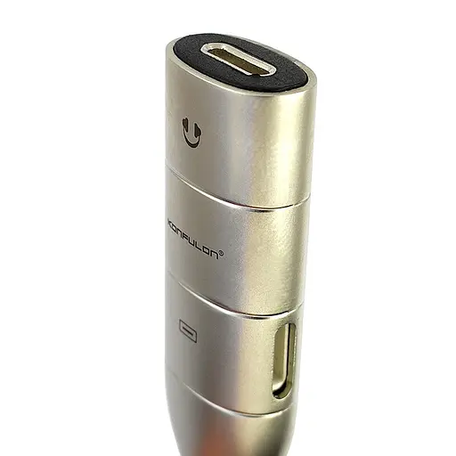 Переходник Konfulon Z13i Lightning 2 x Lightning 2 в 1 - фото 4