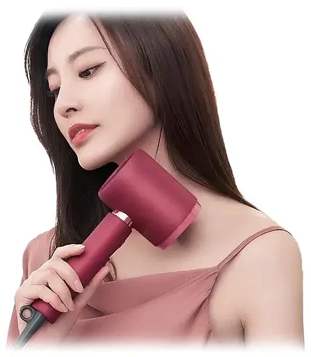 Фен Xiaomi ShowSee Electric Hair Dryer Red A11-R - фото 5