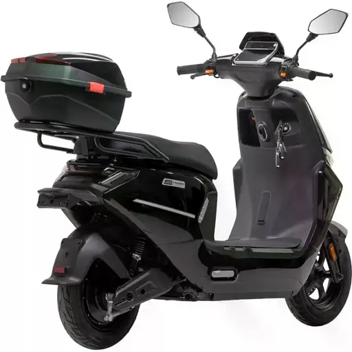 Электроскутер Двухместный Crosser CR15 (2500W, 72V/24Ah) Черный +Кофр-багажник - фото 3