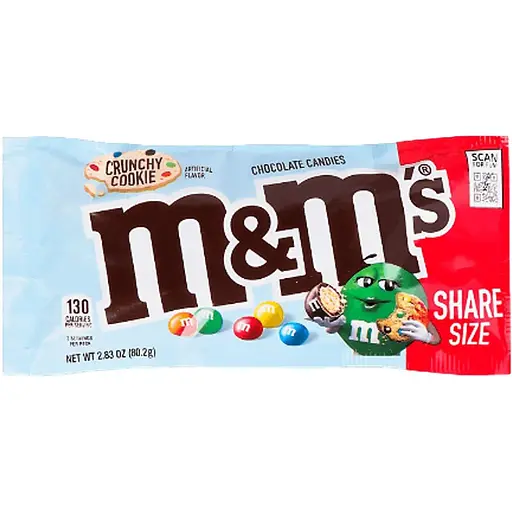 Уцінка. Драже M&M'S Хрустке печиво 80.2 г 
