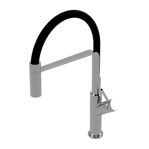 Змішувач для кухні Omnires Vita black/chrome (VI6350BLCR) - фото 1