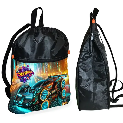 Рюкзак-мішок для школи Хот Вілс «Hot Wheels» дитяча сумка для взуття та спортивного одягу (01493)