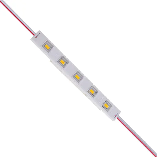 Світлодіодний модуль Brille 12V 1.2W SMD 2835 WW IP65 (BY-093/5) 33-468