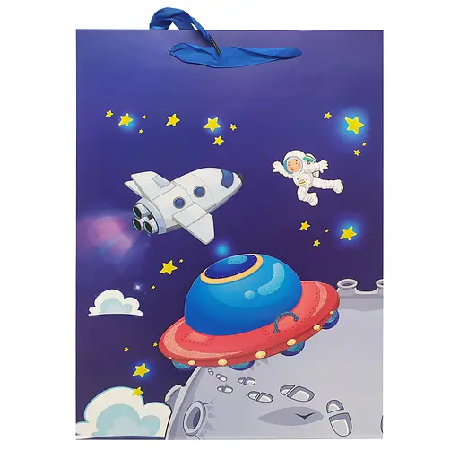 Подарочный пакет Bambi 2377L, 40 х 30 х 0,1 НЛО - фото 1