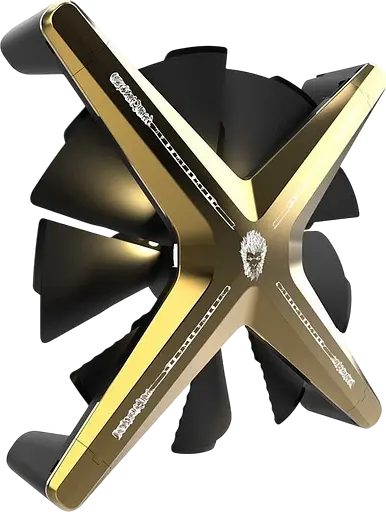 Вентилятор Alseye X12 Golden WK Push ARGB Black (AS.04.03.0024) - фото 3