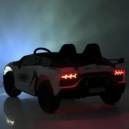 Електромобіль дитячий Bambi Lamborghini M‑6026EBLR‑1 12V одномісний зі шкіряним сидінням Bluetooth - фото 3