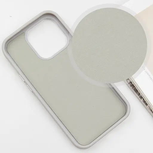 Шкіряний чохол Epik SnapCase with MagSafe для Apple iPhone 11 Pro Max 6.5 Grey - фото 4