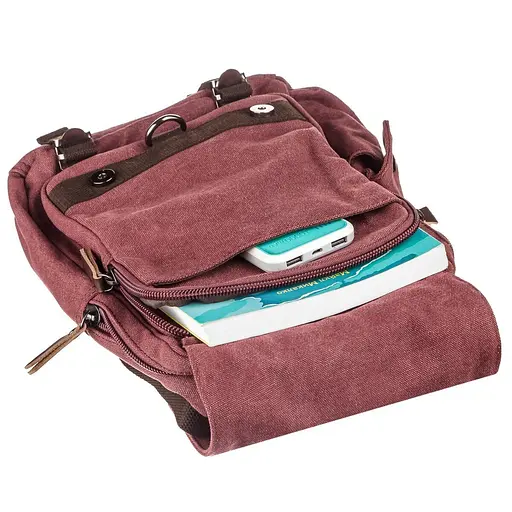 Сумка-рюкзак на одне плече Vintage 34х25х10 см sum0028966 - фото 6