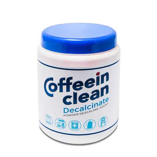Професійний засіб Coffeein clean DECALCINATE (порошок) для очищення від накипу 900г.