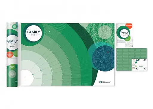 Интерактивный постер 1DEA.me The Family Tree (13032) - фото 3