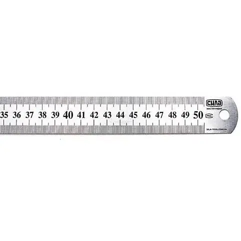 Линейка Сила Стандарт из нержавеющей стали 500х0.6 мм