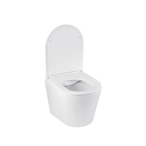 Комплект 4 в 1: Инсталляция Grohe Rapid SL 3 в 1 38772001 + Унитаз безободочный Kroner Armada WHI513636 RIMLESS с сиденьем Slim Duroplast / Soft-close / Quick relase (38772001KA513636) - фото 5