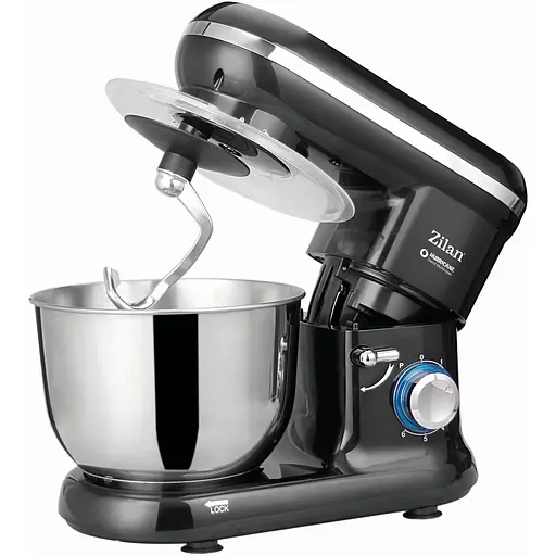 Мультимиксёр с чашей Hurricane Zilan ZLN3185, 1400W, black/silver