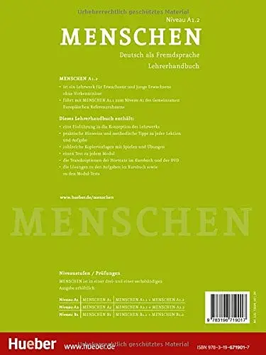 Menschen sechsbandige Ausgabe: Lehrerhandbuch A1.2 - фото 2
