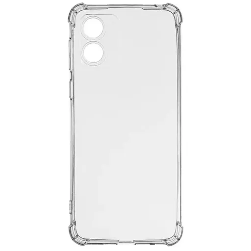 TPU чехол GETMAN Ease logo усиленные углы Full Camera для Motorola Moto E13 Бесцветный (прозрачный) - фото 2