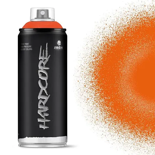 Аэрозольная краска глянцевая MTN HC2 RV-2004 400 мл Orange, EX014H2004