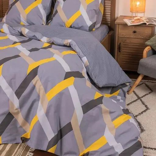 Комплект постільної білизни Viluta полуторний ранфорс 22183 100% бавовна - фото 4