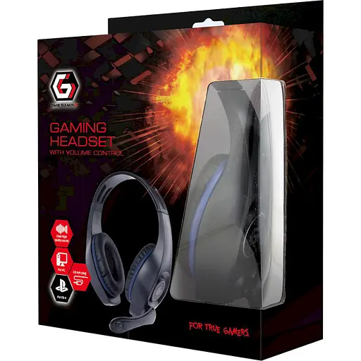 Ігрова гарнітура Gembird GHS-05-B Black (GHS-05-B) - фото 3