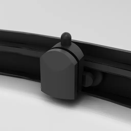 Душевая кабина AM.PM Gem 1/4 Round W90UG-401-8080-BT - фото 9