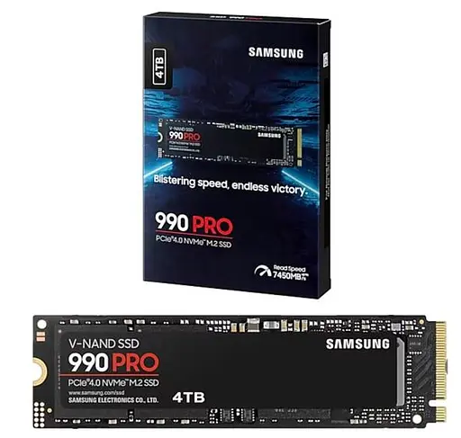 SSD накопичувач Samsung M.2 4TB PCIe 4.0 990PRO - фото 8