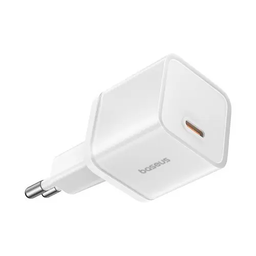 Мережевий зарядний пристрій Baseus GaN5S Fast Charger 1C 30W EU білий P10162504213-00 - фото 3