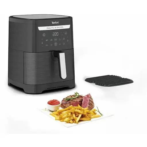 Мультипіч Tefal EasyFry&Grill XXL 1830 Вт чорна (EY801815) - фото 6