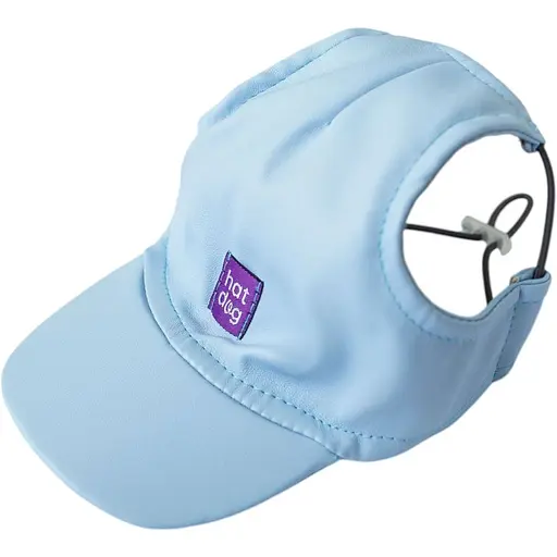 Кепка Hat-Dog 5/XL екошкіра блакитна з регульованою затяжкою 380 - фото 1