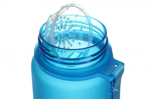 Пляшка для води спортивна Laprida Soft-touch 650 мл синя (67-3790) - фото 4
