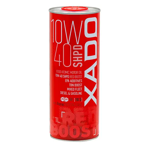 Моторное масло Xado Atomic Oil Red Boost 10W-40 1л(ХА 26149) - фото 1