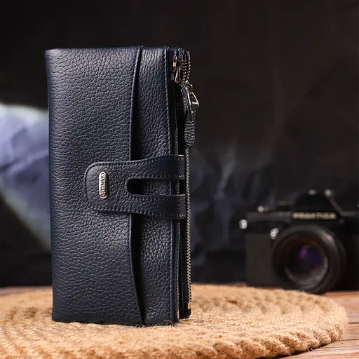 Женский кожаный кошелек Canpellini 19х9.5х1.5 см acs0025143 - фото 6