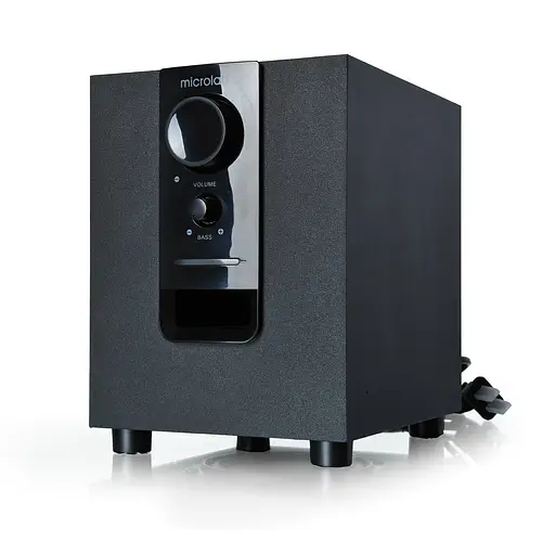 Акустическая система 2.1 Microlab M-106 Black - фото 4