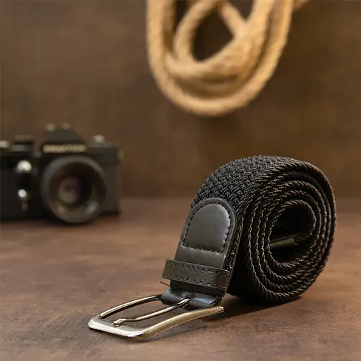 Ремінь Vintage текстильний чоловічий 100х4 см acs0018126 - фото 6