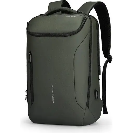 Рюкзак бизнес Mark Ryden X-Ray PRO MR9031 SJ08 28 литров для ноутбука 17" зеленый - фото 1