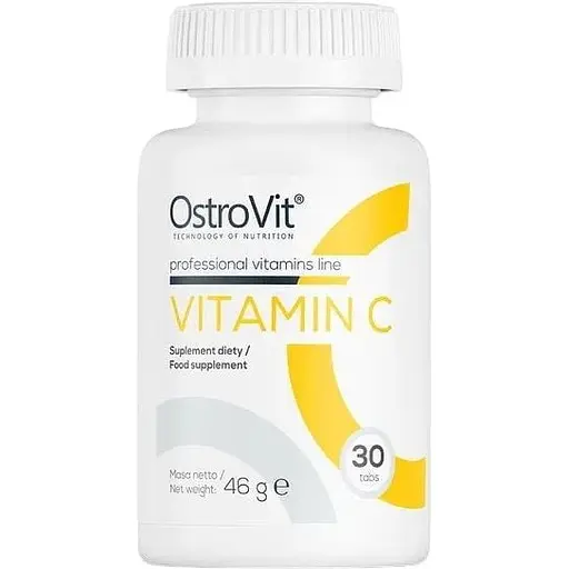 Вітаміни та мінерали OstroVit Vitamin C, 30 таблеток