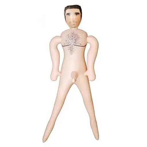 Надувна секс-лялька чоловіча Кріштіану 155 см з ТПЕ (термопластичний еластомер) - фото 4