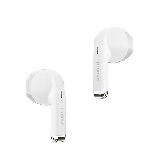 Бездротові навушники Earphones Proove Mainstream, IPX4, ENC, BT5.3, 40mAh, 400mAh, 4h, TWS white UA UCRF - фото 5