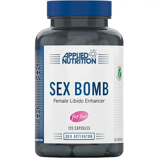 Натуральная добавка Applied Nutrition Sex Bomb For Her, 120 капсул